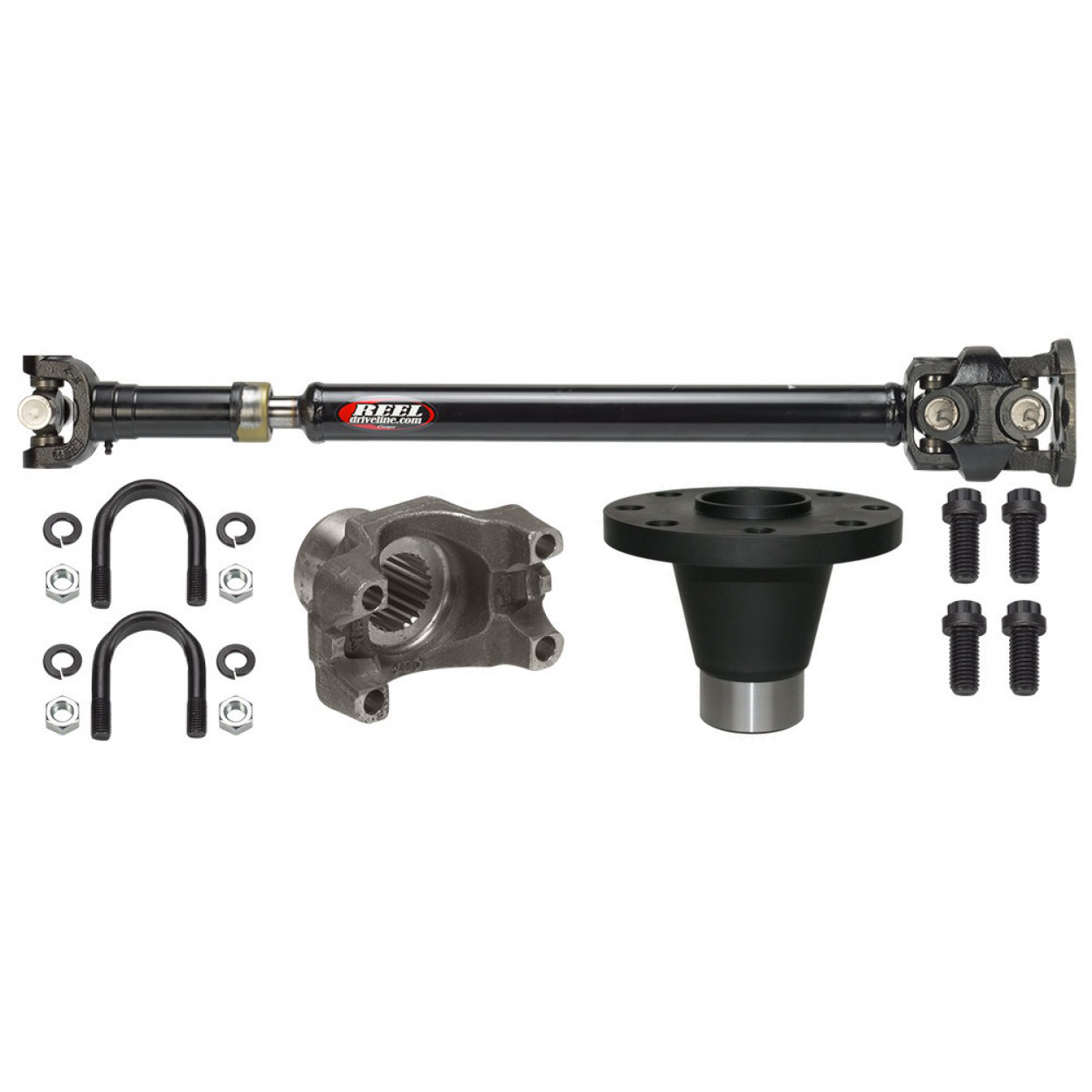 Je Reel 1350 Heavy Duty Front Driveshaft With Double Cardan Joint For 2018-Up Jeep Wrangler Jl