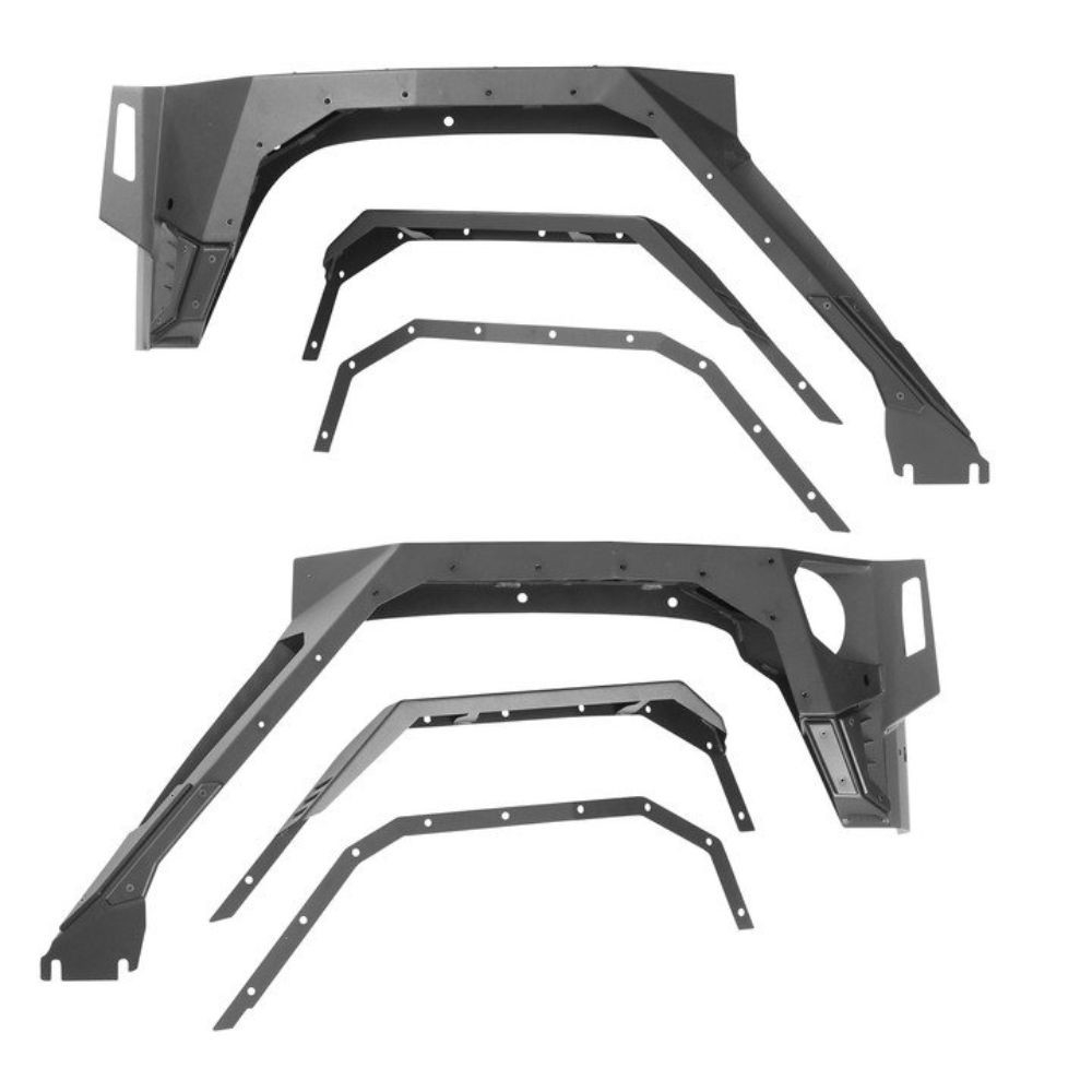 Smittybilt Xrc Gen2 Rear Armor, Pair | 2007-2018 Jeep Wrangler JK Unlimited, SB-76885