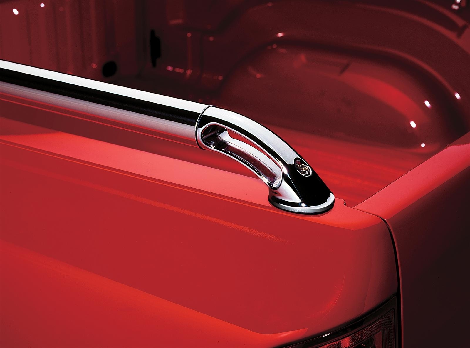 Putco Boss Lockers Side Bed Rail; Stainless Steel; 2.5 In. Dia.; Pair;, BCJH-49837 Putco Boss Lockers Side Bed Rail; Stainless Steel; 2.5 In. Dia.; Pair;, BCJH-49837