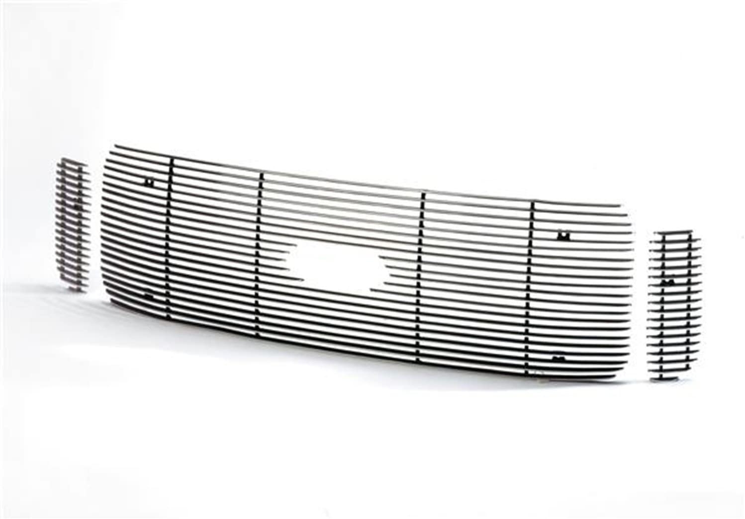 Putco Shadow Grille Insert; Mirror Finish Aluminum; W/logo Cutout; For Oem Bar Grille Style; 6 Pc.; Putco Shadow Grille Insert; Mirror Finish Aluminum; W/logo Cutout; For Oem Bar Grille Style; 6 Pc.;