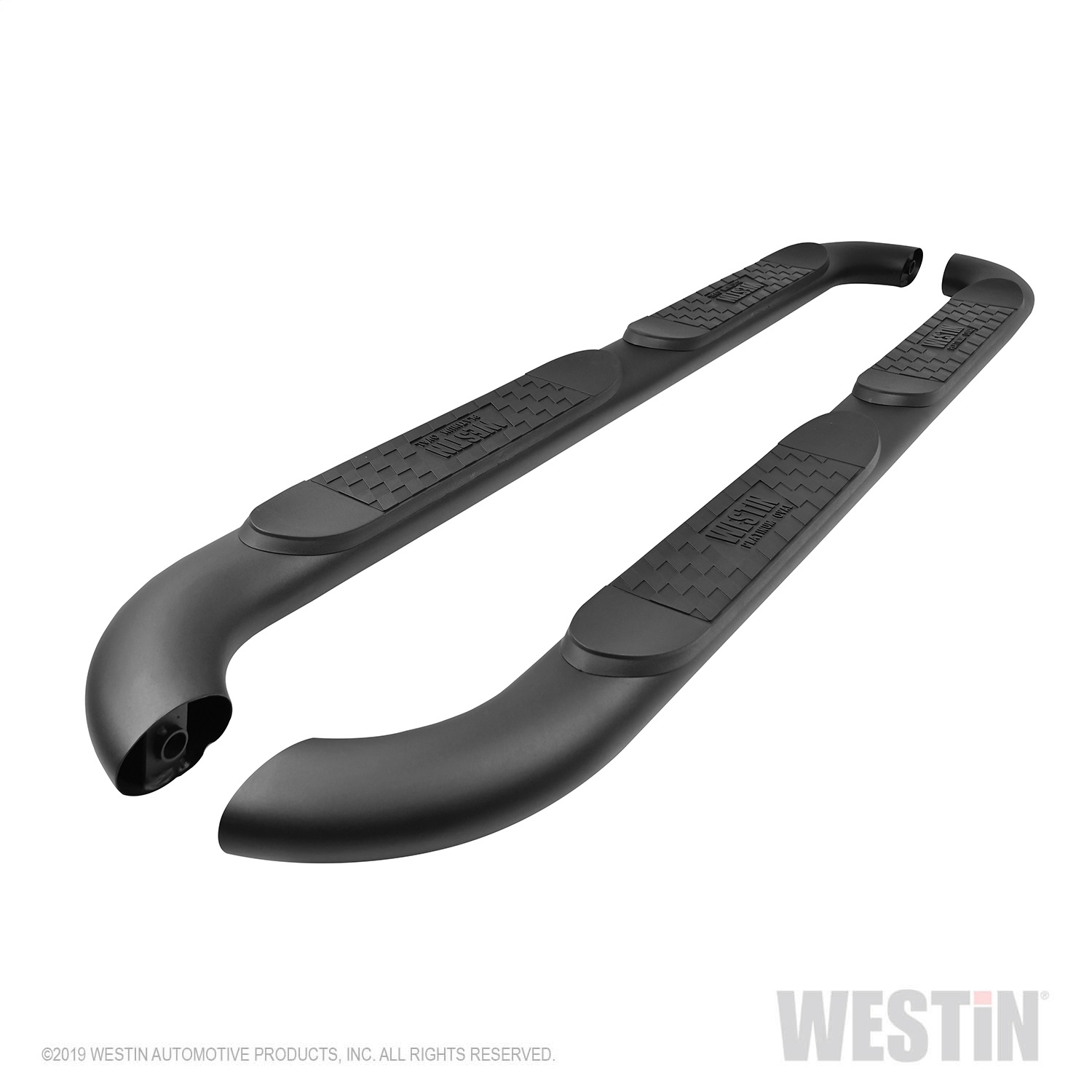 Westin Platinum 4 Oval Nerf Step Bars, Black, BCTC-21-4065 Westin Platinum 4 Oval Nerf Step Bars, Black, BCTC-21-4065