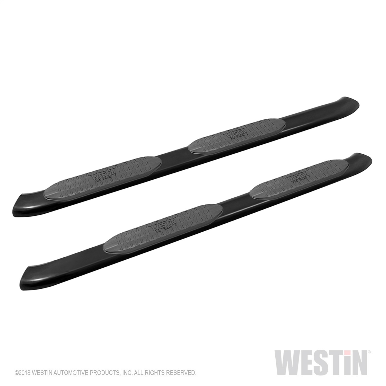 Westin Pro Traxx 5 Oval Nerf Step Bars, Mount Kit Included, Rocker Panel Mounting, Black Powdercoat Westin Pro Traxx 5 Oval Nerf Step Bars, Mount Kit Included, Rocker Panel Mounting, Black Powdercoat