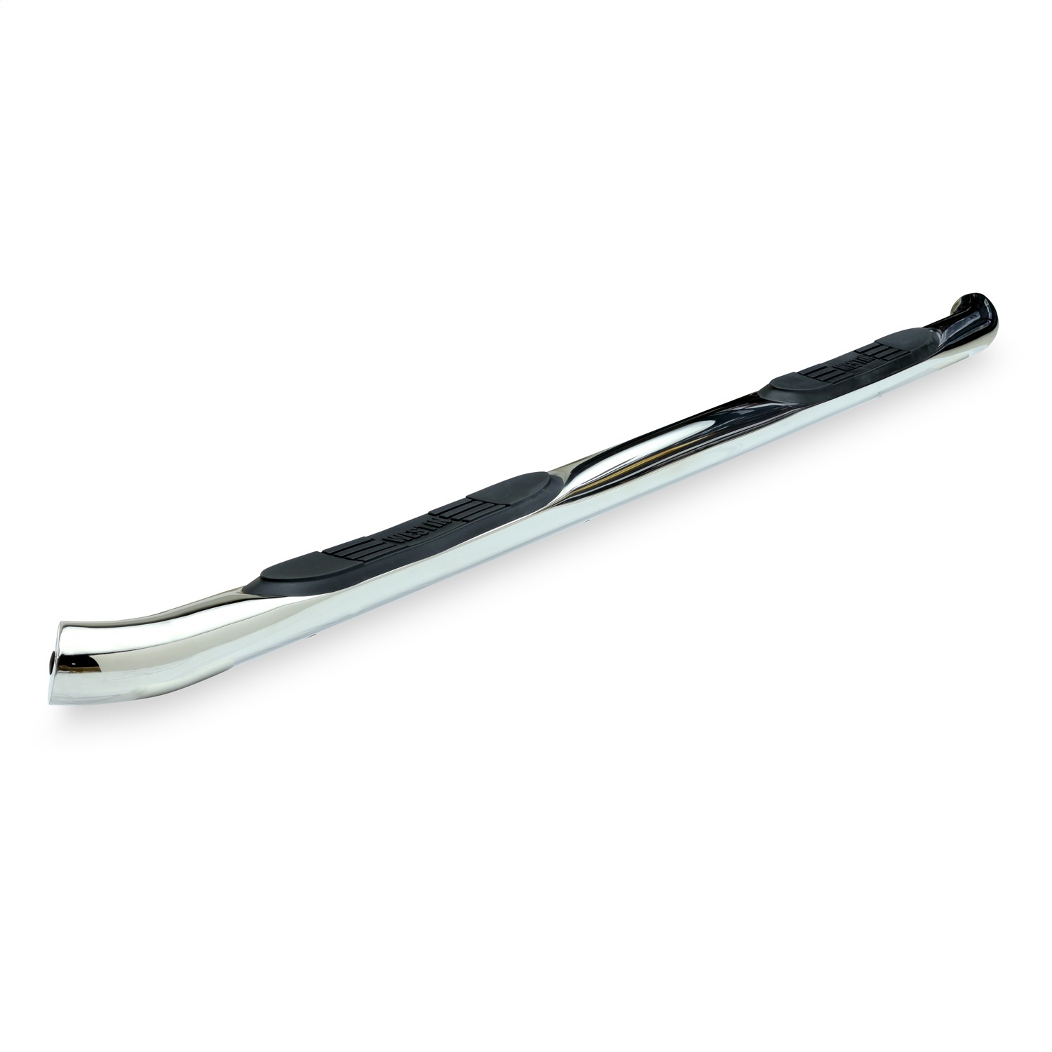 Westin E-Series 3 Round Nerf Step Bars, Single Step Pad, Polished Stainless Steel, Mount Kit Westin E-Series 3 Round Nerf Step Bars, Single Step Pad, Polished Stainless Steel, Mount Kit