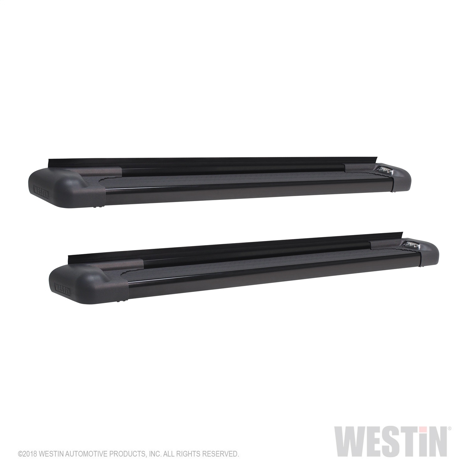 Westin Sg6 Led Running Boards, Black Aluminum, 74.25 In. Length, Does Not Include Mount Kit,