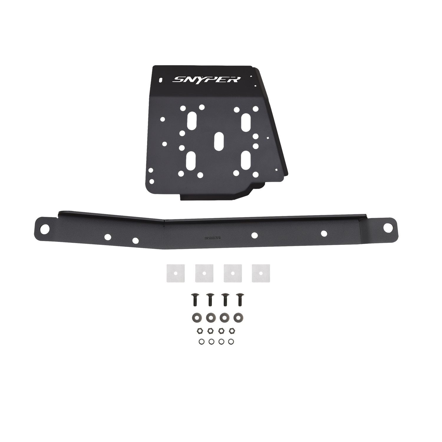 Jeep Westin Transfer Case Skid Plate, Textured Black Finish, BCTC-42-21025
