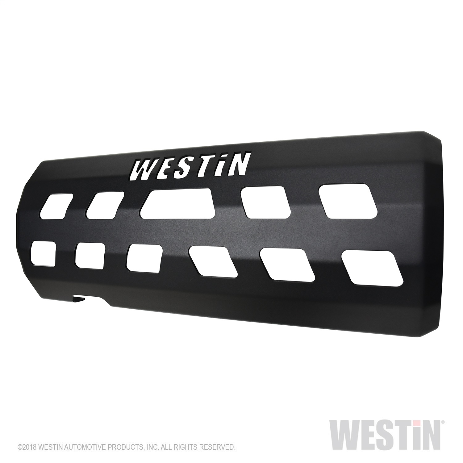 Jeep Westin Muffler Skid Plate, Textured Black Finish, BCTC-42-21105 Jeep Westin Muffler Skid Plate, Textured Black Finish, BCTC-42-21105