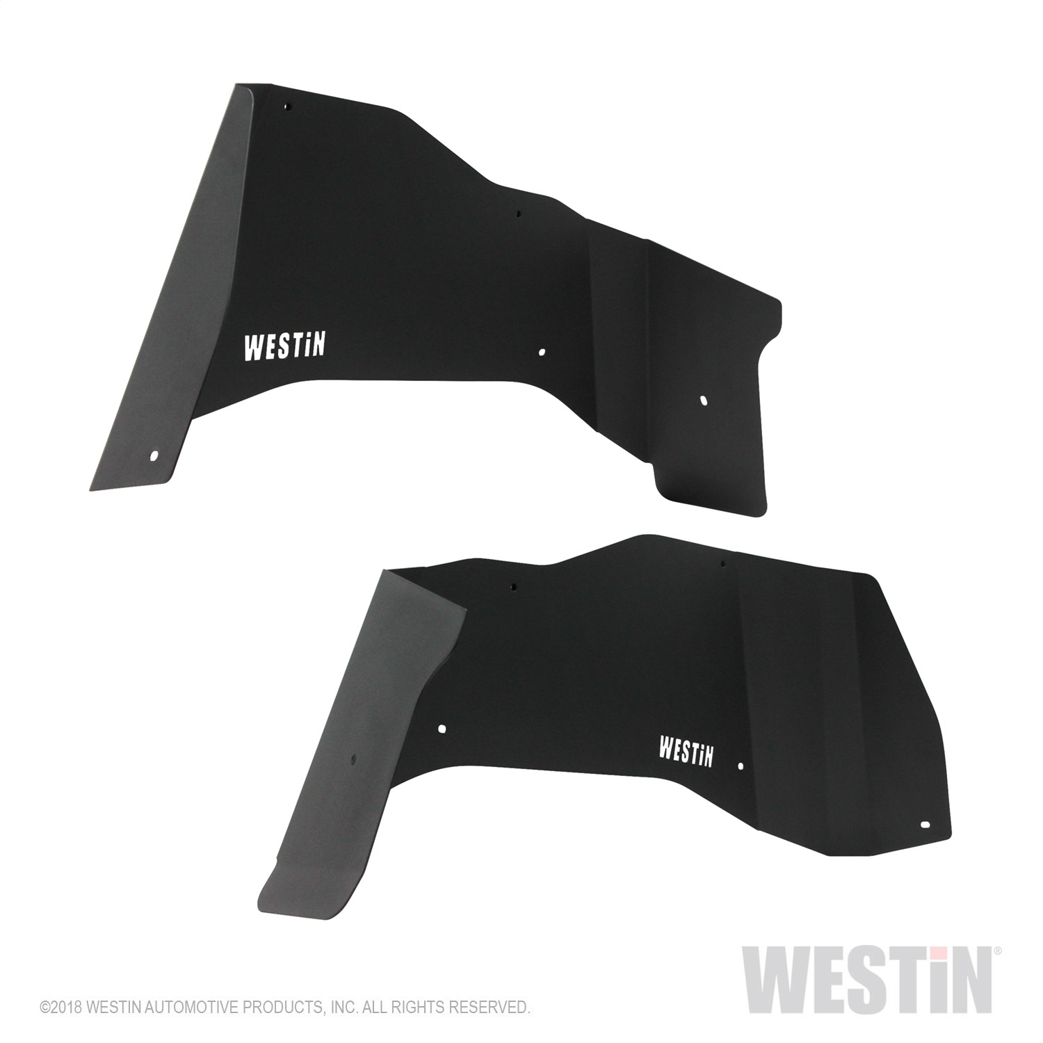 Westin Inner Fenders, Rear, Pair, Steel W/textured Black Finish, BCTC-62-11015 Westin Inner Fenders, Rear, Pair, Steel W/textured Black Finish, BCTC-62-11015