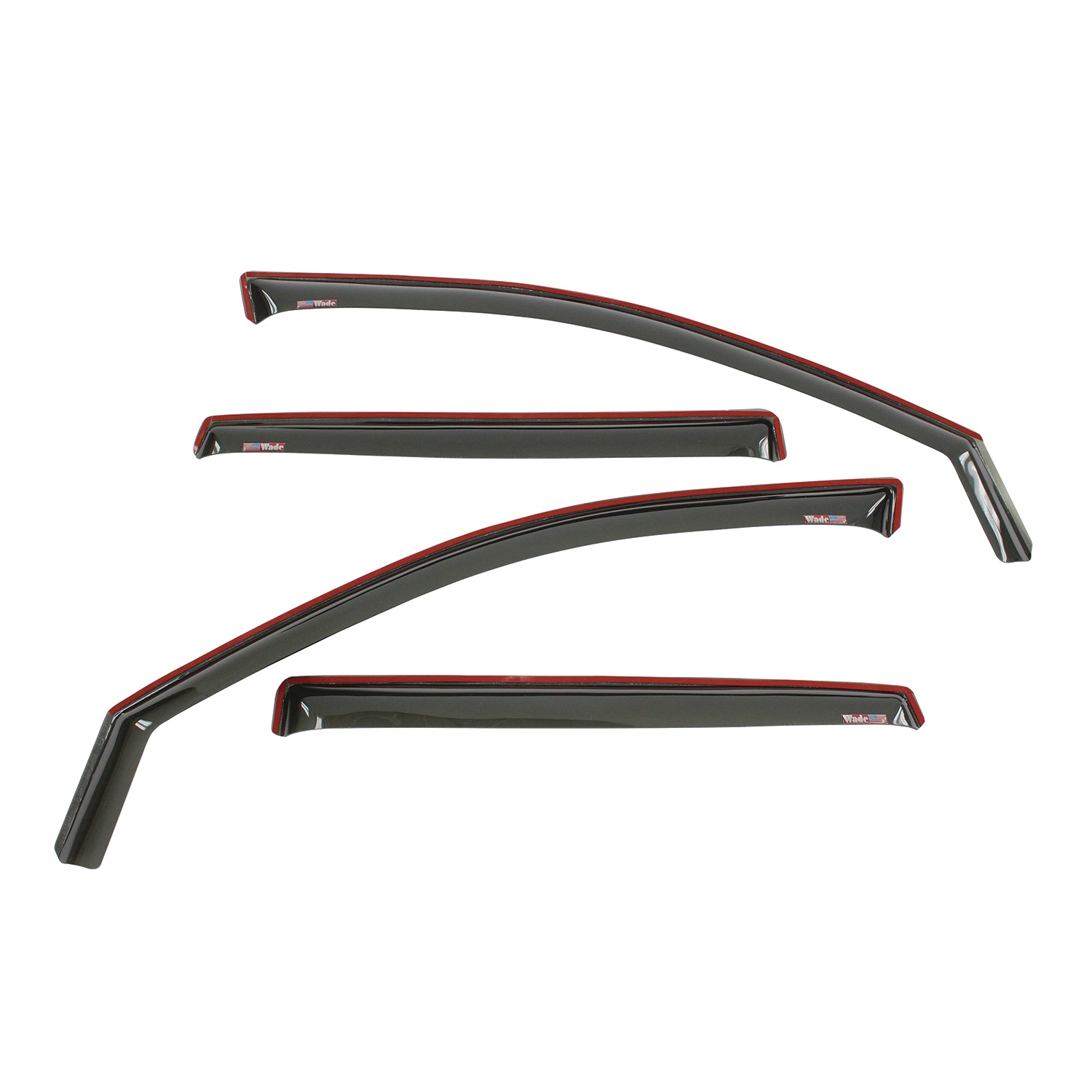 Westin In-Channel Wind Deflector, 4 Pc., Smoke, BCTC-72-51497 Westin In-Channel Wind Deflector, 4 Pc., Smoke, BCTC-72-51497