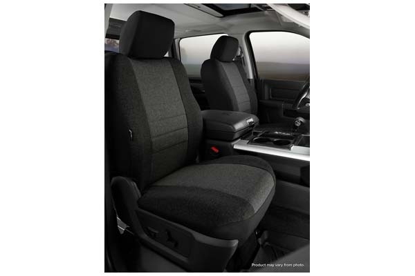 Fia Oe30 Series, Oe Tweed Custom Fit Front Seat Cover- Charcoal, With Super Grip Fastening System