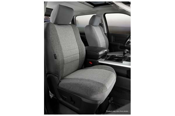 Fia Oe30 Series, Oe Tweed Custom Fit Front Seat Cover- Gray, With Super Grip Fastening System For