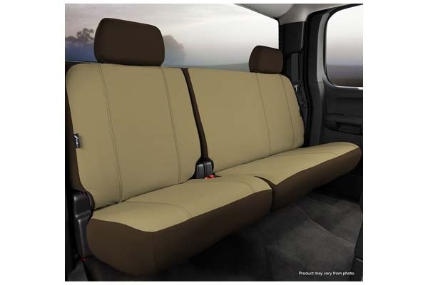 Fia Sp80 Series, Seat Protector Poly-Cotton Custom Fit Rear Seat Cover, Taupe, With Super Grip Fia Sp80 Series, Seat Protector Poly-Cotton Custom Fit Rear Seat Cover, Taupe, With Super Grip