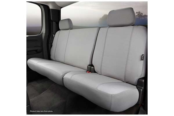 Fia Sp80 Series, Seat Protector Poly-Cotton Custom Fit Rear Seat Cover, Gray, With Super Grip Fia Sp80 Series, Seat Protector Poly-Cotton Custom Fit Rear Seat Cover, Gray, With Super Grip