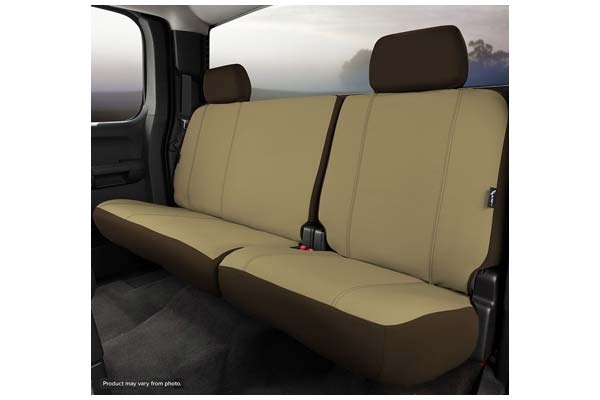 Fia Sp80 Series, Seat Protector Poly-Cotton Custom Fit Rear Seat Cover, Taupe, With Super Grip Fia Sp80 Series, Seat Protector Poly-Cotton Custom Fit Rear Seat Cover, Taupe, With Super Grip