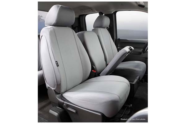 Fia Sp80 Series, Seat Protector Poly-Cotton Custom Fit Front Seat Cover, Gray, With Super Grip Fia Sp80 Series, Seat Protector Poly-Cotton Custom Fit Front Seat Cover, Gray, With Super Grip