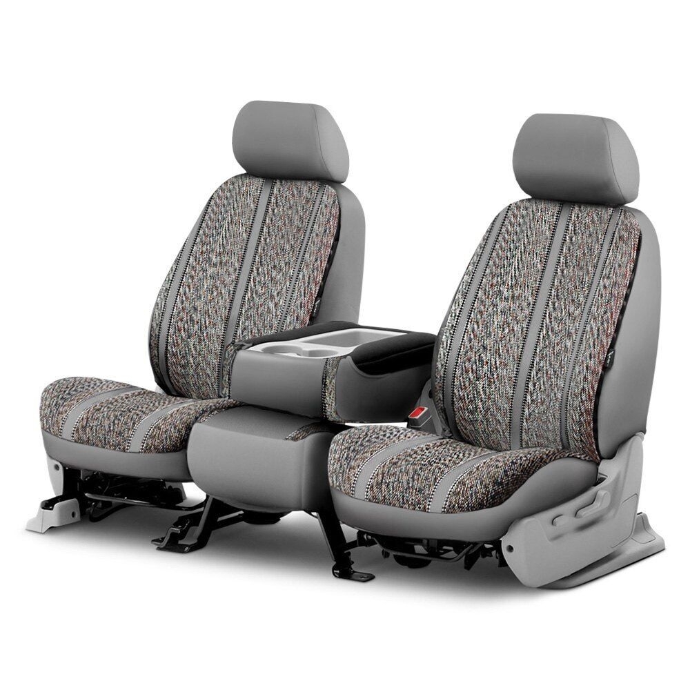 Fia Tr40 Series, Wrangler Saddleblanket Custom Fit Front Seat Cover, Gray, With Super Grip Fia Tr40 Series, Wrangler Saddleblanket Custom Fit Front Seat Cover, Gray, With Super Grip