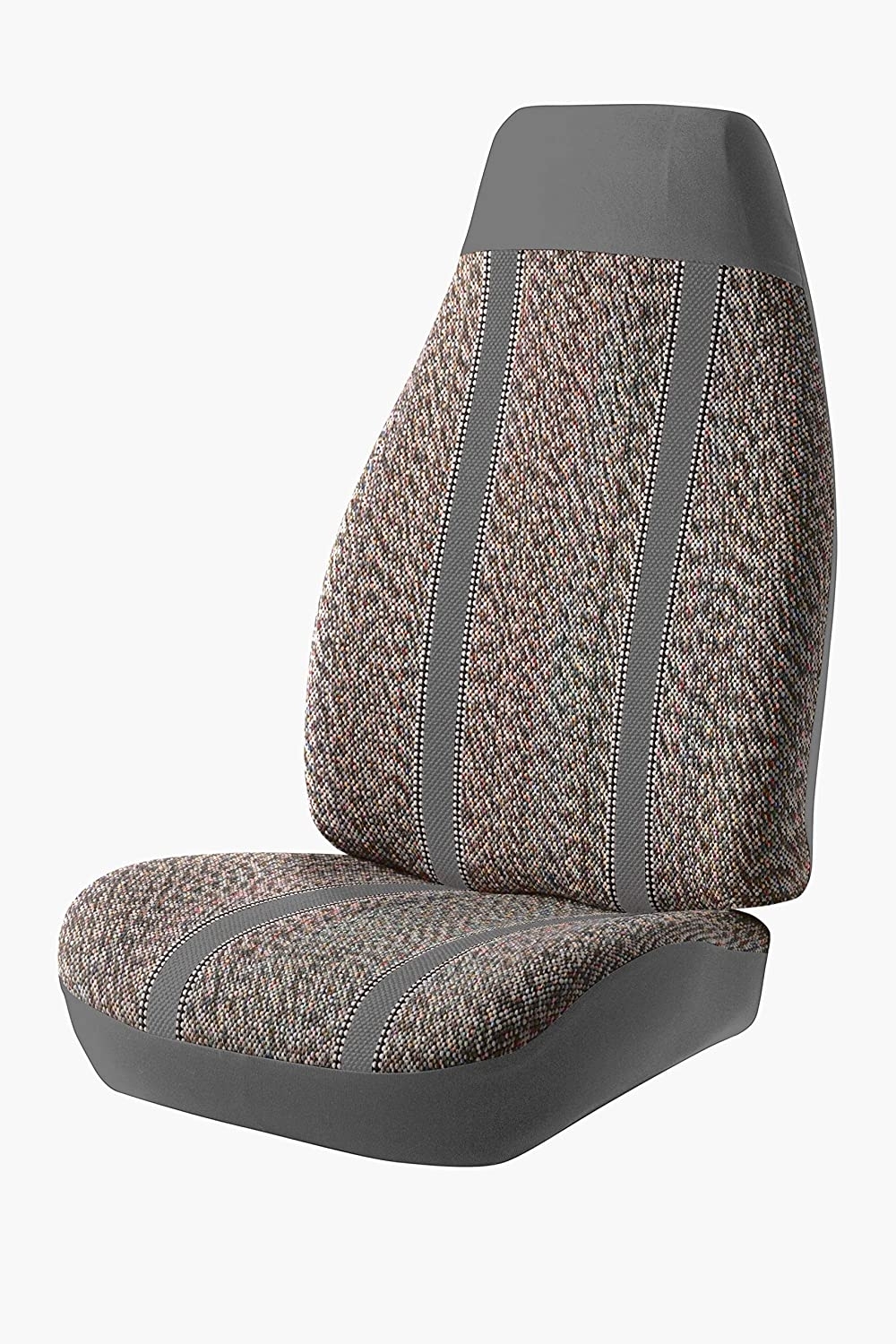 Fia Tr40 Series, Wrangler Saddleblanket Custom Fit Front Seat Cover, Gray, With Super Grip Fia Tr40 Series, Wrangler Saddleblanket Custom Fit Front Seat Cover, Gray, With Super Grip
