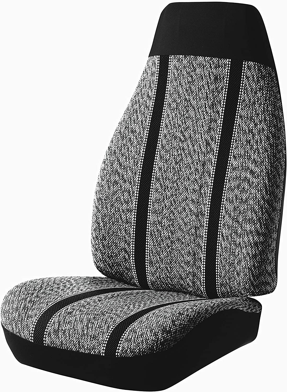 Fia Tr40 Series, Wrangler Saddleblanket Custom Fit Front Seat Cover, Gray, With Super Grip