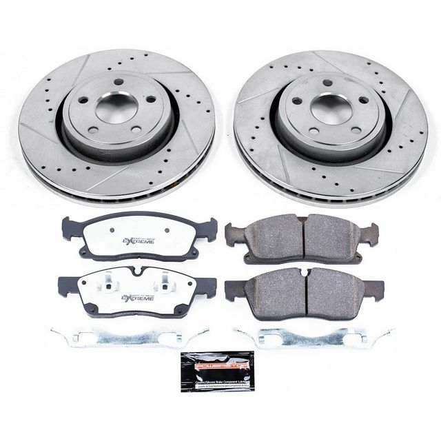 Power Stop Front Z36 Truck & Tow Brake Pad And Rotor Kit For 13-15 Jeep Grand Cherokee Wk, Power Stop Front Z36 Truck & Tow Brake Pad And Rotor Kit For 13-15 Jeep Grand Cherokee Wk,