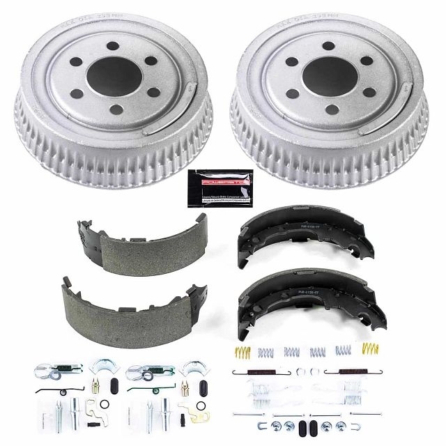 Power Stop Rear Stock Replacement Drum And Shoe Kit For 92-02 Dodge Dakota, BHKQ-KOE15299DK Power Stop Rear Stock Replacement Drum And Shoe Kit For 92-02 Dodge Dakota, BHKQ-KOE15299DK