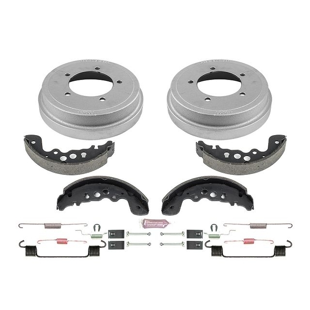 Power Stop Rear Stock Replacement Drum And Shoe Kit For 00-01 Chevrolet Tracker, BHKQ-KOE15354DK Power Stop Rear Stock Replacement Drum And Shoe Kit For 00-01 Chevrolet Tracker, BHKQ-KOE15354DK