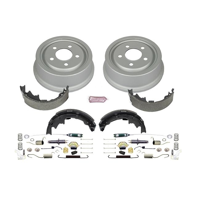 Power Stop Rear Stock Replacement Drum And Shoe Kit For 01-06 Jeep Wrangler Tj, BHKQ-KOE15374DK Power Stop Rear Stock Replacement Drum And Shoe Kit For 01-06 Jeep Wrangler Tj, BHKQ-KOE15374DK