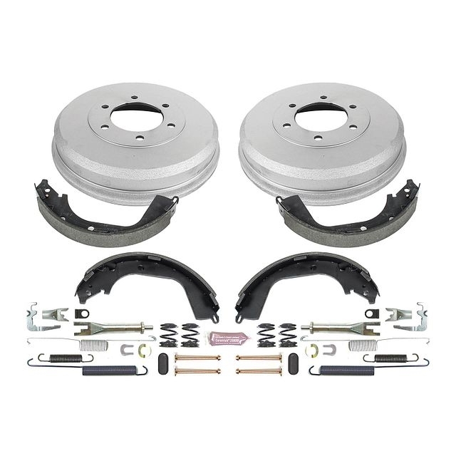 Power Stop Rear Stock Replacement Drum And Shoe Kit For 09-12 Chevrolet Colorado And Gmc Sierra, Power Stop Rear Stock Replacement Drum And Shoe Kit For 09-12 Chevrolet Colorado And Gmc Sierra,