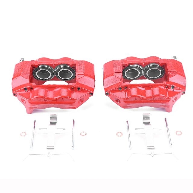 Power Stop Front Pair Of Red Powder Coated Calipers For 96-02 Toyota 4Runner, 2004 Tacoma, Power Stop Front Pair Of Red Powder Coated Calipers For 96-02 Toyota 4Runner, 2004 Tacoma,