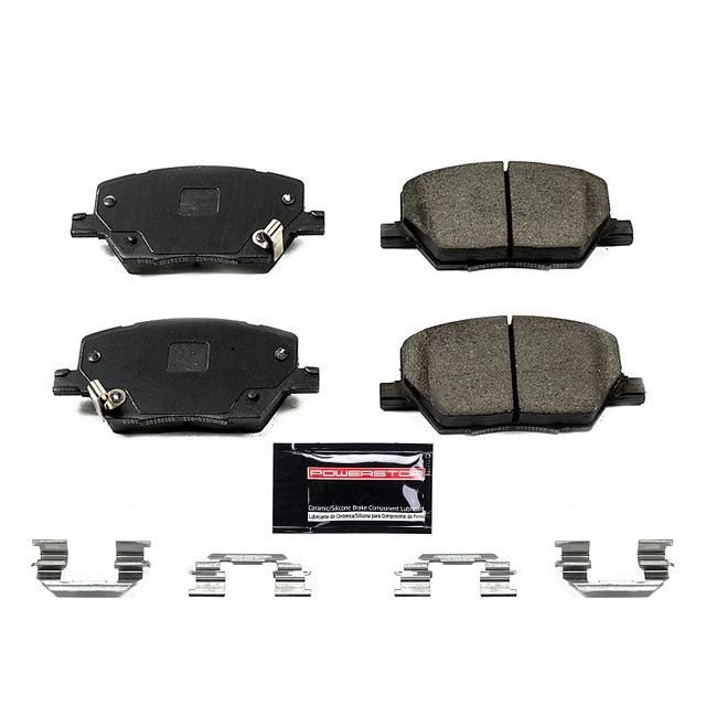 Power Stop Front Z23 Evolution Carbon-Fiber Ceramic Brake Pads For 15+ Jeep Renegade Bu, 17+ Power Stop Front Z23 Evolution Carbon-Fiber Ceramic Brake Pads For 15+ Jeep Renegade Bu, 17+