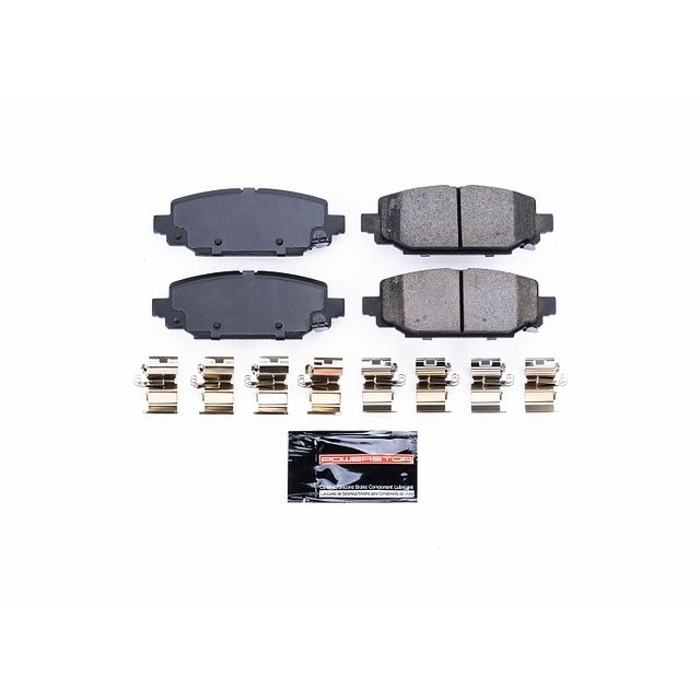 Power Stop Rear Z23 Evolution Carbon-Fiber Ceramic Brake Pads Or Jeep Wrangler Jl And Jl Unlimited Power Stop Rear Z23 Evolution Carbon-Fiber Ceramic Brake Pads Or Jeep Wrangler Jl And Jl Unlimited