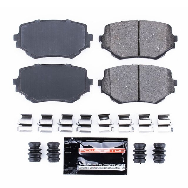 Power Stop Front Z23 Evolution Carbon-Fiber Ceramic Brake Pads For 96-98 Suzuki Sidekick, Power Stop Front Z23 Evolution Carbon-Fiber Ceramic Brake Pads For 96-98 Suzuki Sidekick,