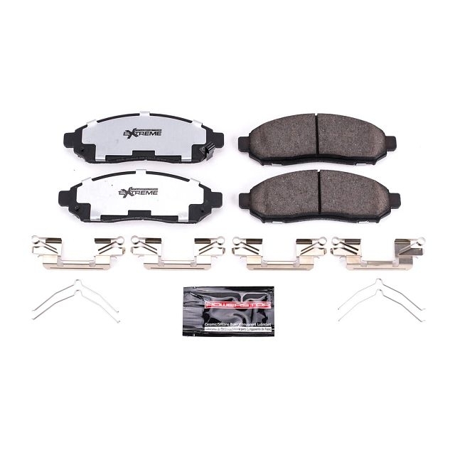 Power Stop Front Z36 Truck & Tow Brake Pad Set For 05-15 Nissan Frontier, 05-12 Pathfinder, 05-15 Power Stop Front Z36 Truck & Tow Brake Pad Set For 05-15 Nissan Frontier, 05-12 Pathfinder, 05-15