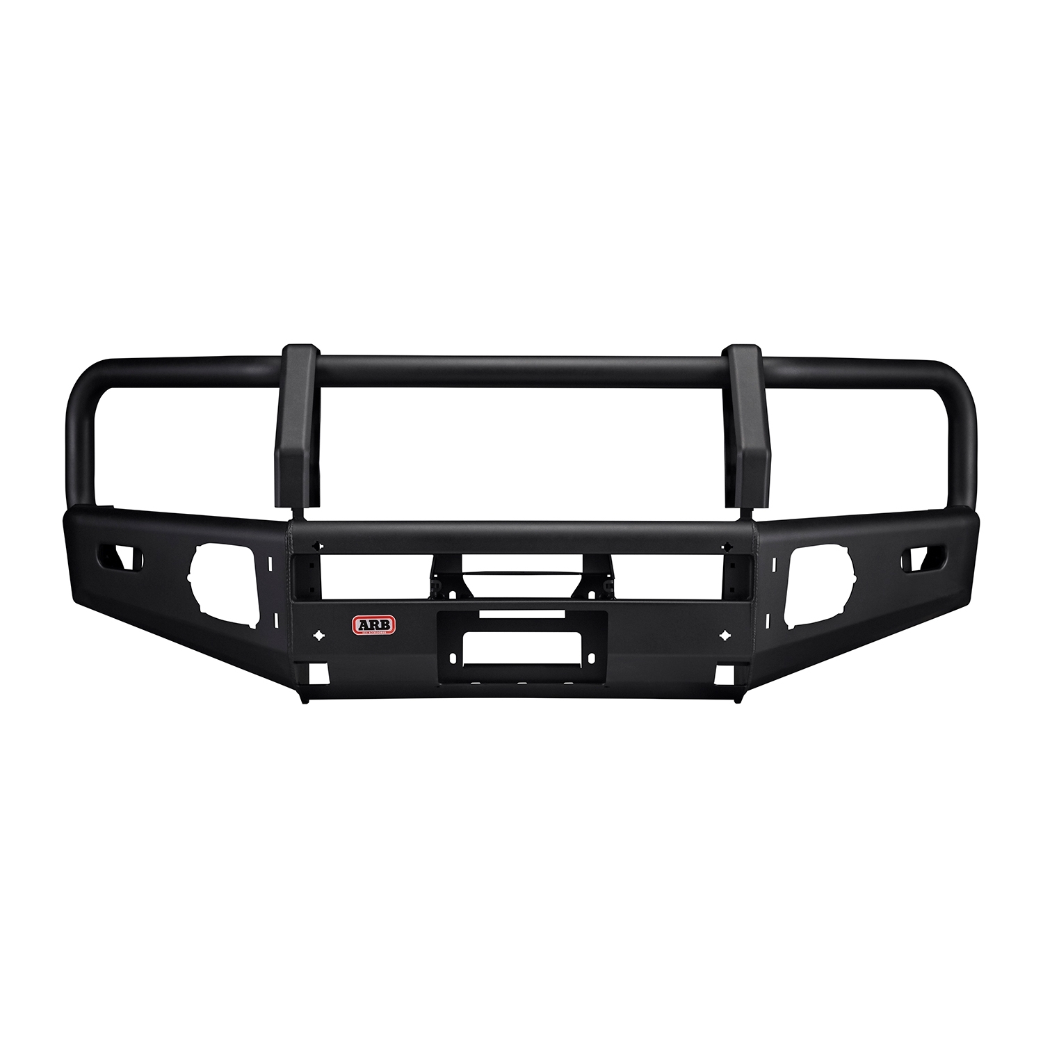 Arb Summit Front Winch Bumper For 2020-2021 Toyota Tacoma, Integrit Black Textured Powder Coat