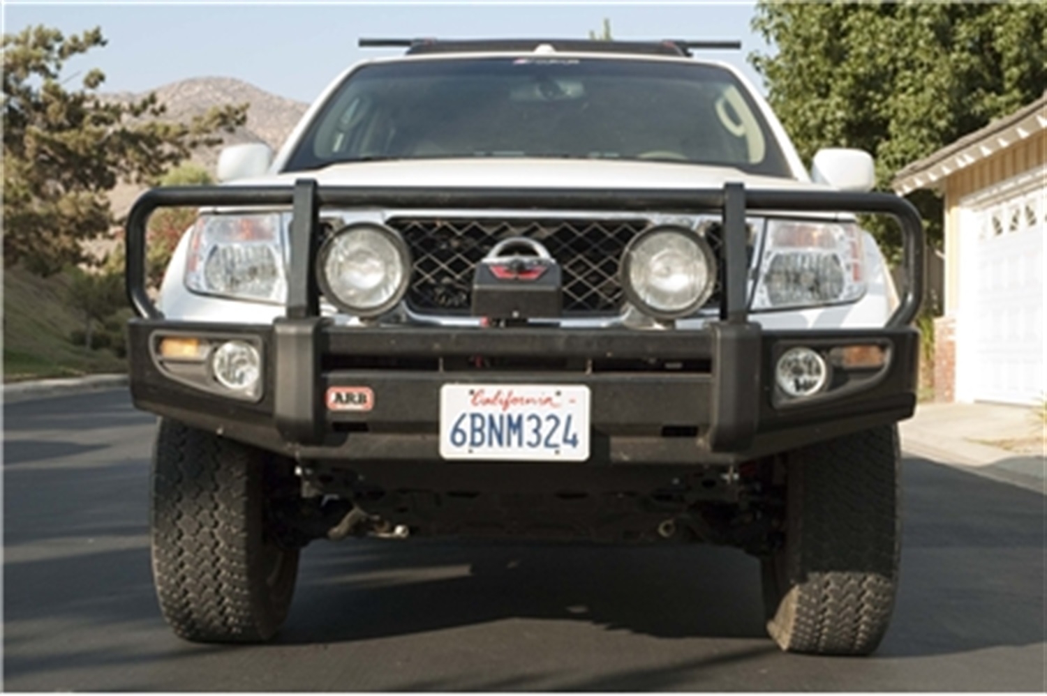 Arb Front Deluxe Bull Bar Winch Mount Bumper;, BHWQ-3438320 Arb Front Deluxe Bull Bar Winch Mount Bumper;, BHWQ-3438320