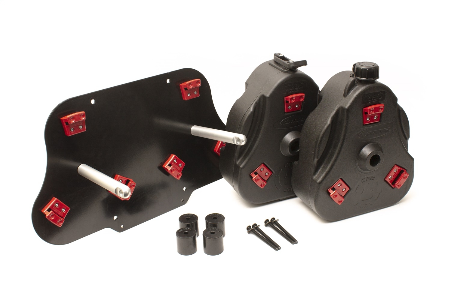 Daystar Jeep Jl Dual Cam Can Tailgate Mounting System For 07-18 Wrangler Jk, BKCG-KJ50022BK Daystar Jeep Jl Dual Cam Can Tailgate Mounting System For 07-18 Wrangler Jk, BKCG-KJ50022BK