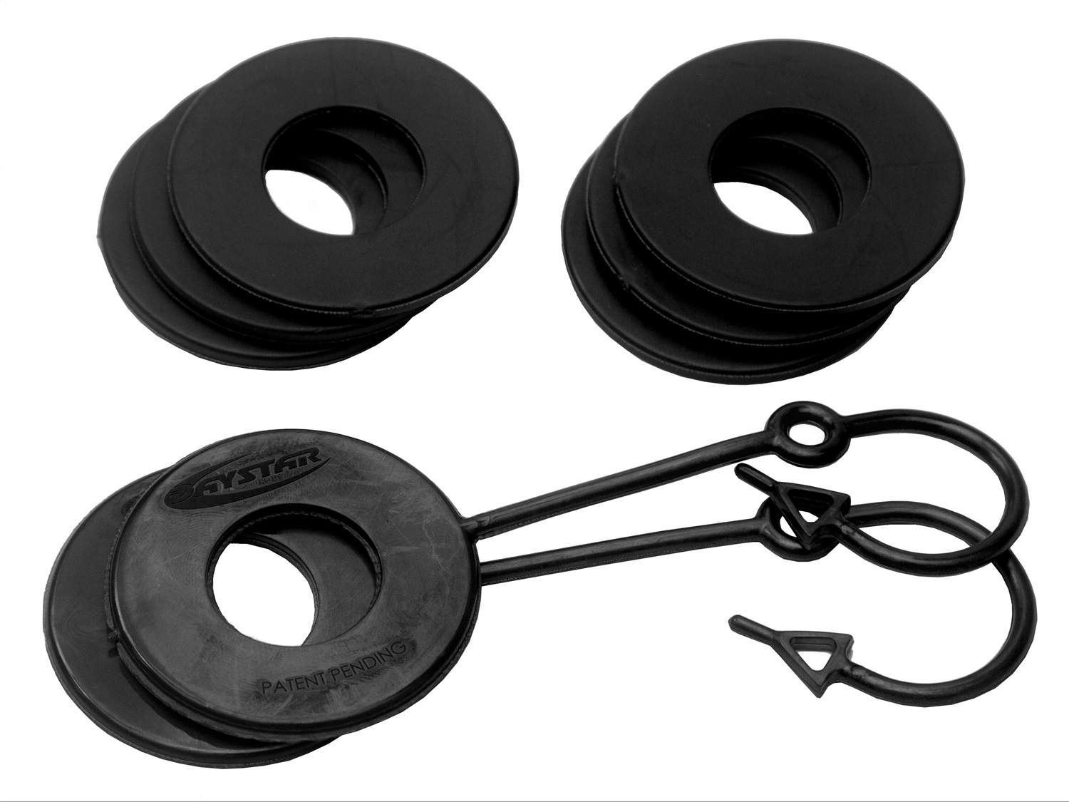 Daystar D Ring Isolator With Lock Washer Kit 6 Washers 2 Locking Washers 2 Isolators Black, Daystar D Ring Isolator With Lock Washer Kit 6 Washers 2 Locking Washers 2 Isolators Black,