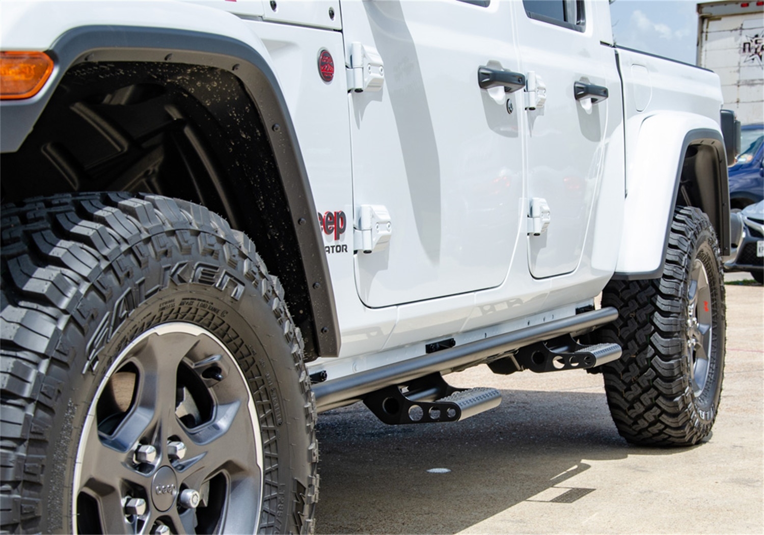 N-Fab Rkr Step System, Full Length (1 Step Mount/1 Step Per Side), 1.75 In. Rails, 2020 Jeep N-Fab Rkr Step System, Full Length (1 Step Mount/1 Step Per Side), 1.75 In. Rails, 2020 Jeep