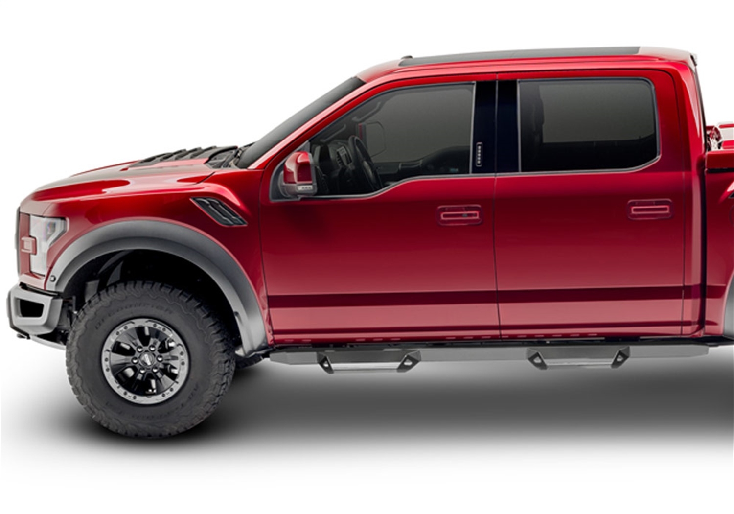 Jeep N-Fab Predator Pro, Cab Length (2 Steps Per Side), 2007-2020 Toyota Tundracrewmax, Textured Jeep N-Fab Predator Pro, Cab Length (2 Steps Per Side), 2007-2020 Toyota Tundracrewmax, Textured