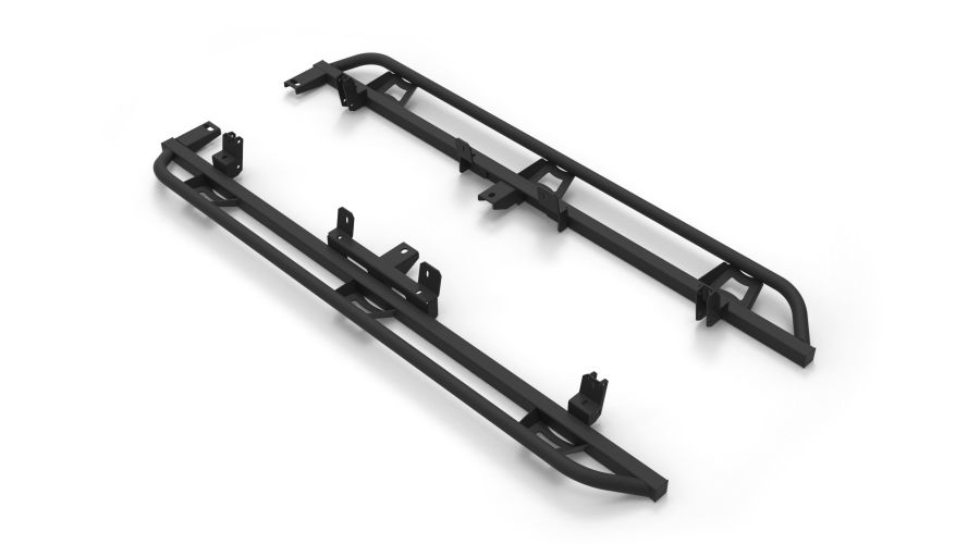 N-Fab Cab Length Trailslider For Colorado/canyon Crew Cab (Textured Black) | 15-22 Chevrolet N-Fab Cab Length Trailslider For Colorado/canyon Crew Cab (Textured Black) | 15-22 Chevrolet