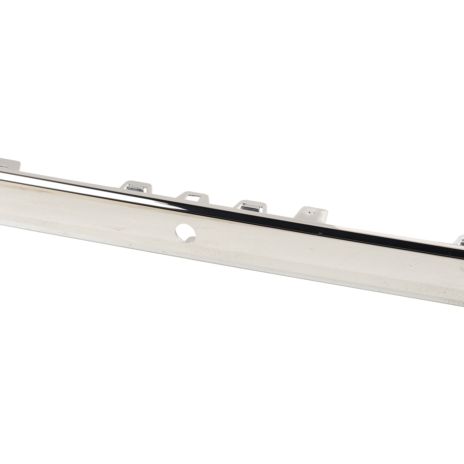 Jeep Omix This Rear Chrome Bumper Trim From Omix Includes The Parking Holes And Fits 05-10 Grand Jeep Omix This Rear Chrome Bumper Trim From Omix Includes The Parking Holes And Fits 05-10 Grand