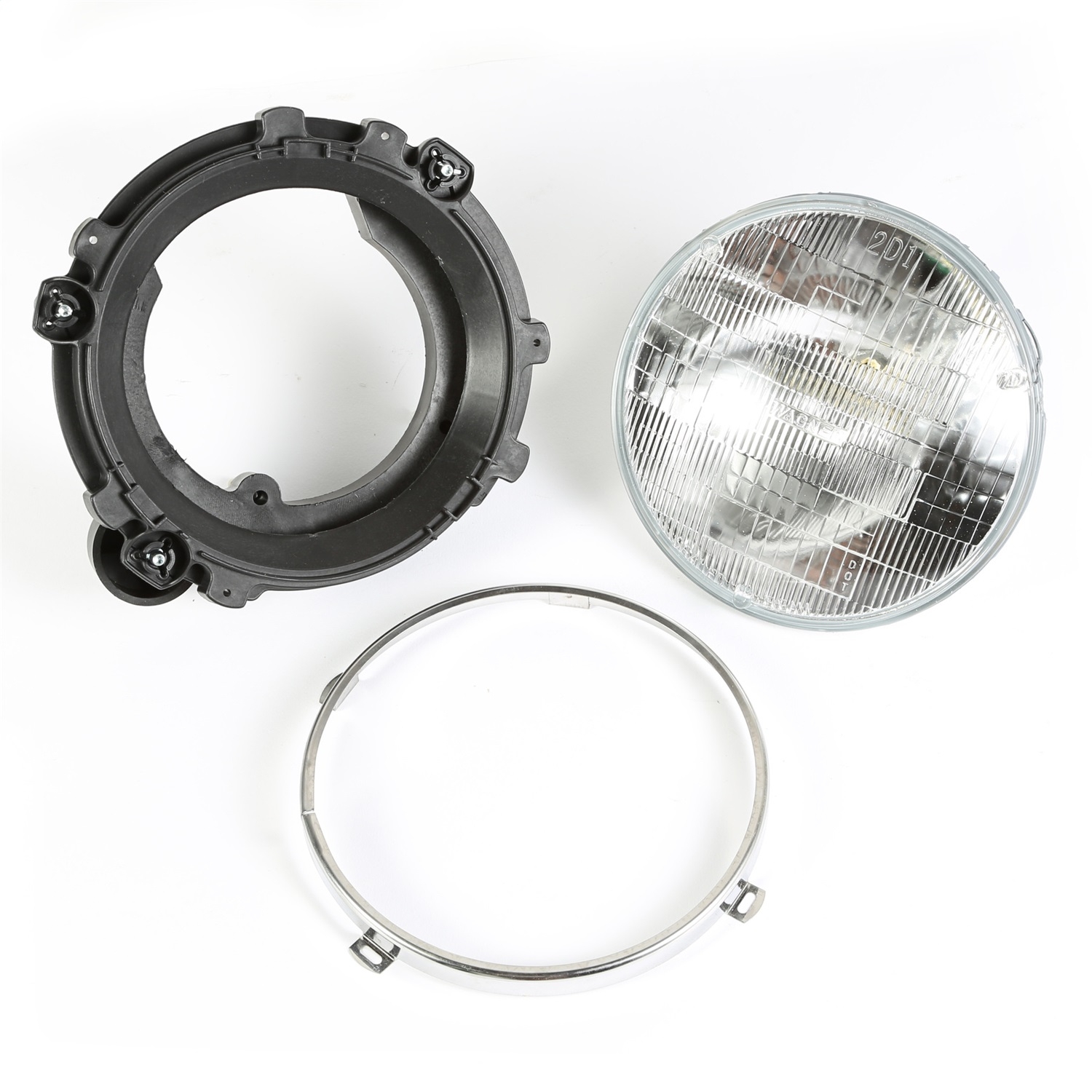 Omix This Replacement Headlight Assembly From Omix Fits The Left Side On 97-06 Jeep Wrangler. Omix This Replacement Headlight Assembly From Omix Fits The Left Side On 97-06 Jeep Wrangler.