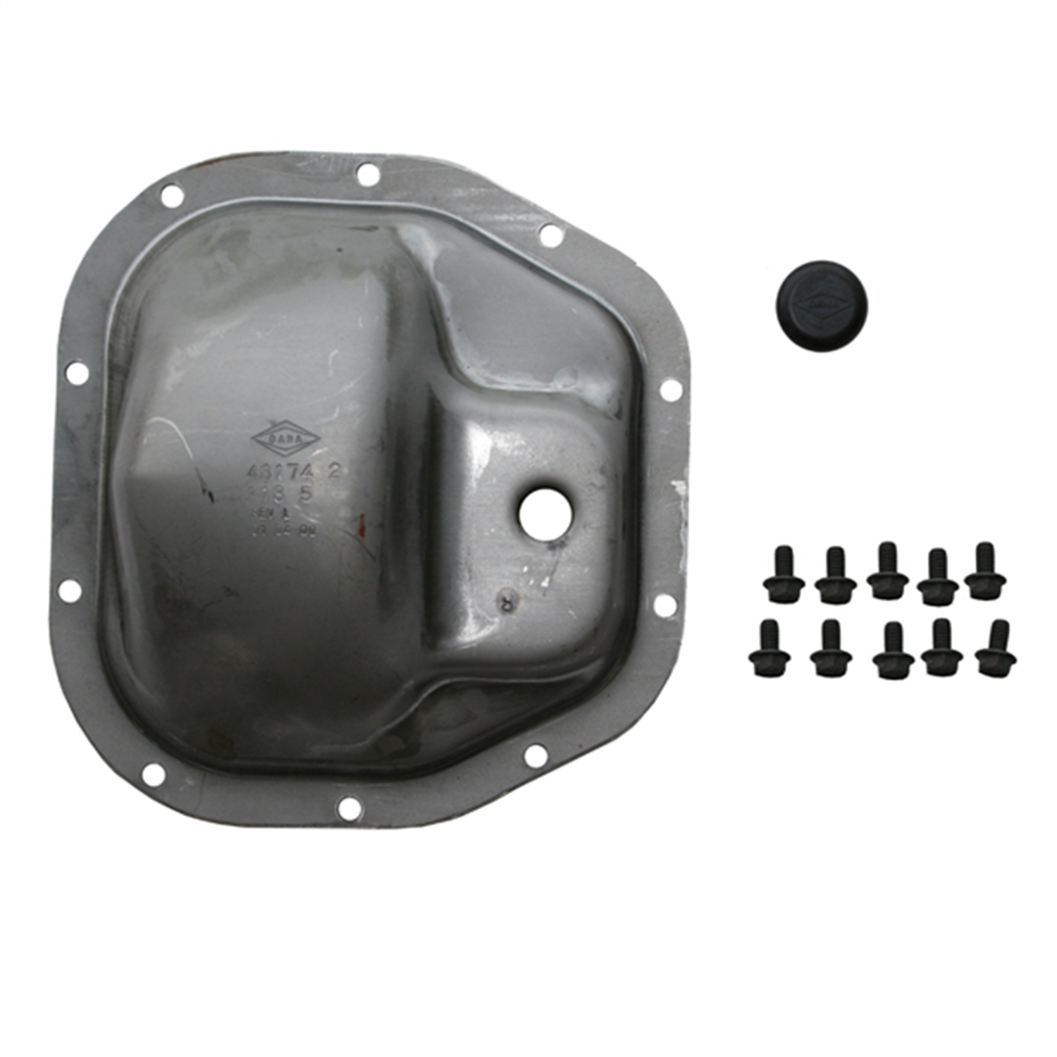 Omix Differential Cover, Rear; 99-04 Jeep Grand Cherokee Wj, For Dana 44, BKGF-16595.84