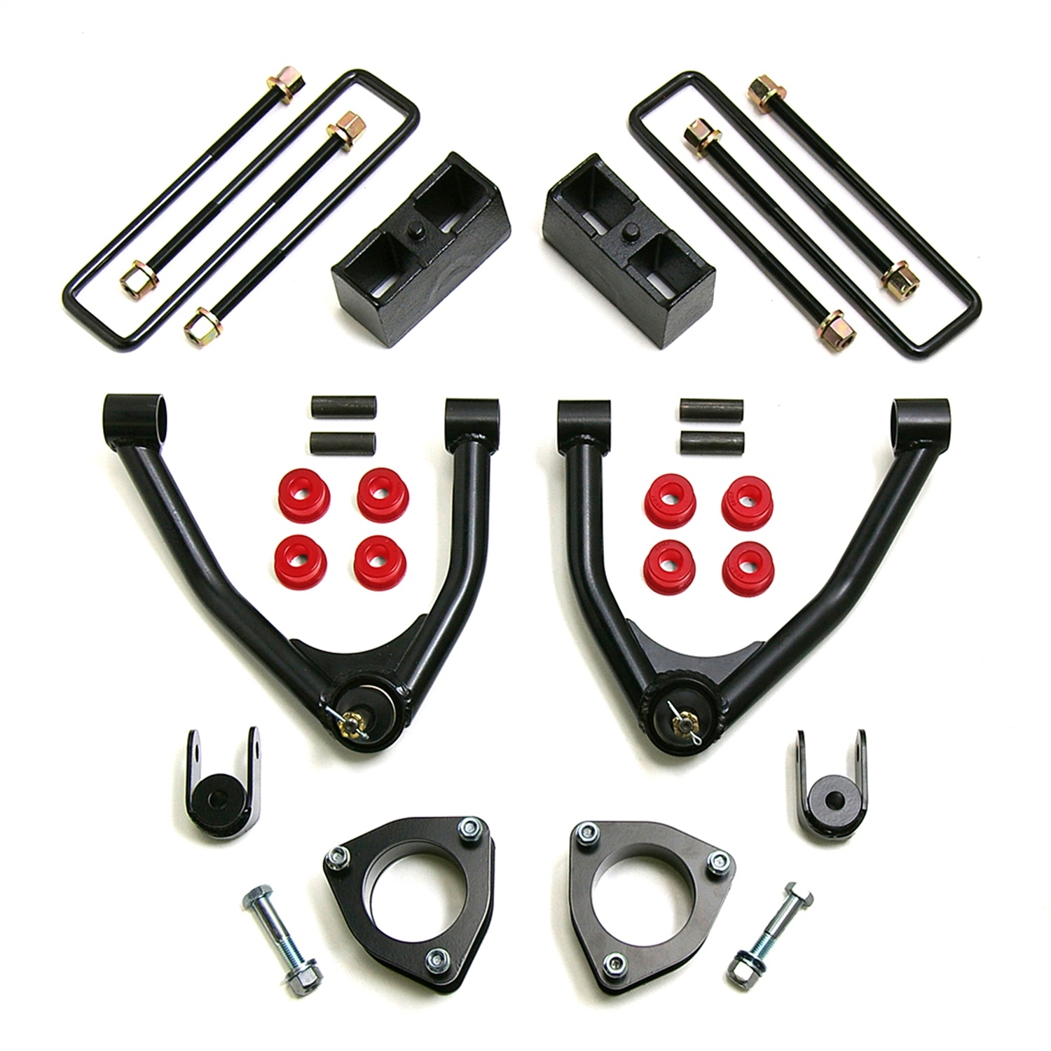 Jeep Readylift Sst® Lift Kit; 4 In. Front/1.75 In. Rear Lift; W/tubular Upper Control Arms; For Jeep Readylift Sst® Lift Kit; 4 In. Front/1.75 In. Rear Lift; W/tubular Upper Control Arms; For