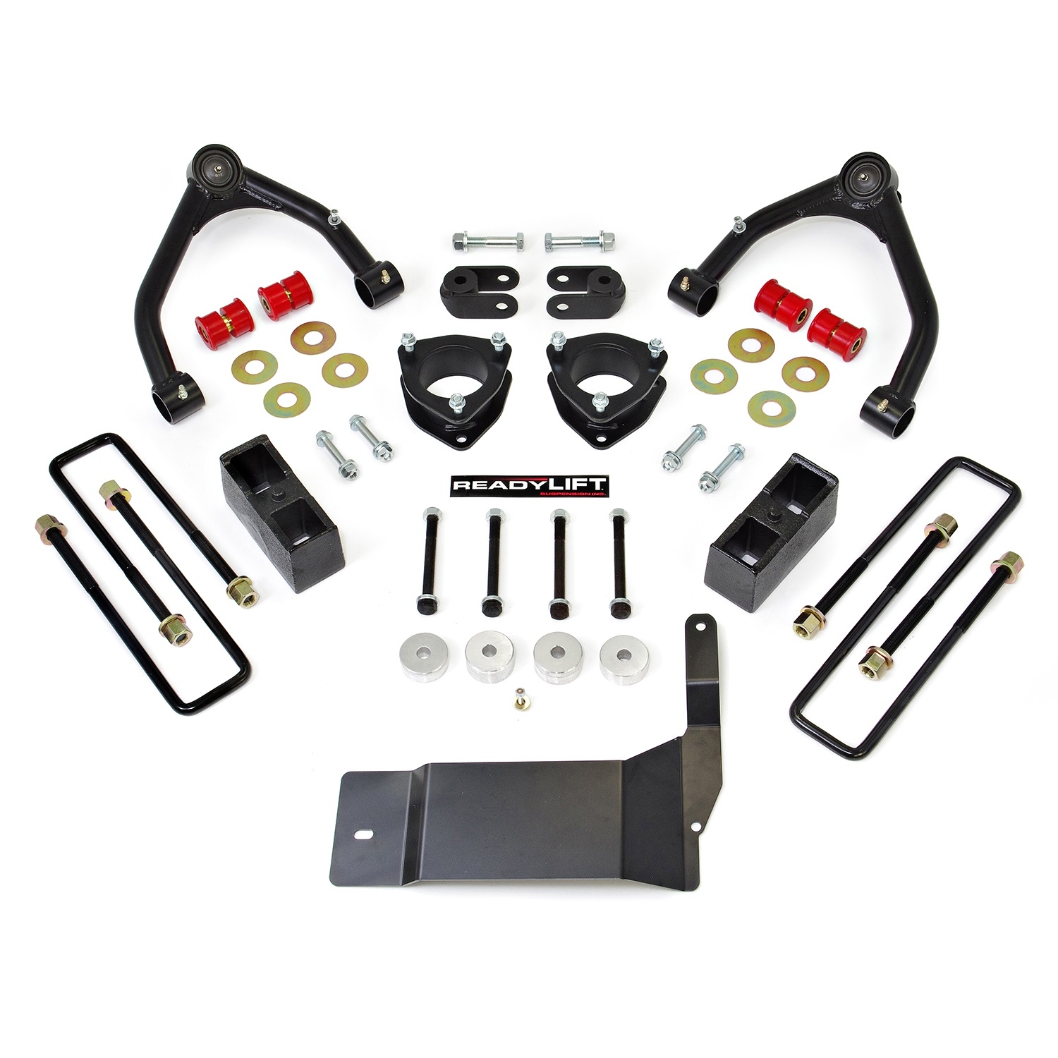Jeep Readylift Sst® Lift Kit; 4 In. Front/1.75 In. Rear Lift; W/tubular Upper Control Arms; For Jeep Readylift Sst® Lift Kit; 4 In. Front/1.75 In. Rear Lift; W/tubular Upper Control Arms; For