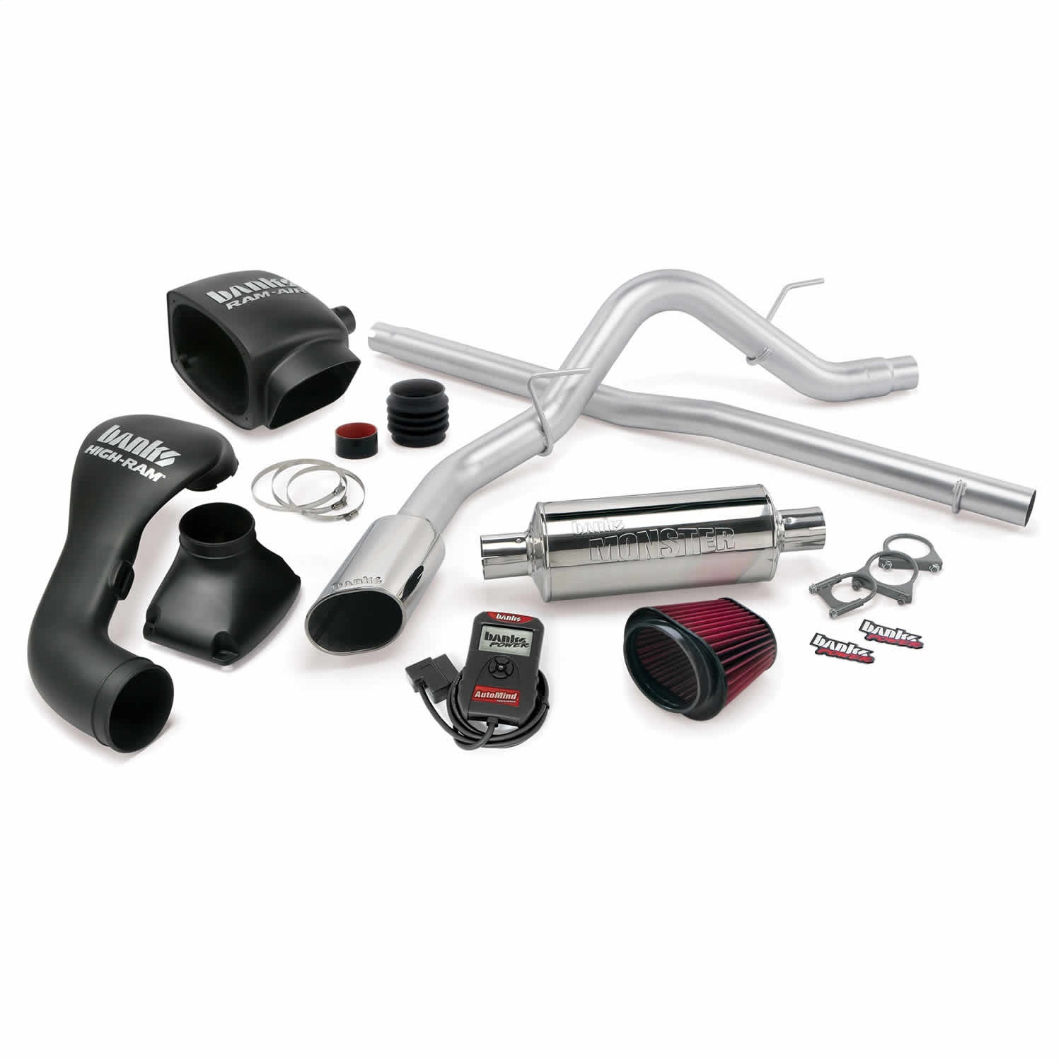 Banks Power Stinger System; Single Exh; S/s-Chrome Tip-2006-08 Ford 5.4L; F-150; Ccmb, BKQC-48486 Banks Power Stinger System; Single Exh; S/s-Chrome Tip-2006-08 Ford 5.4L; F-150; Ccmb, BKQC-48486