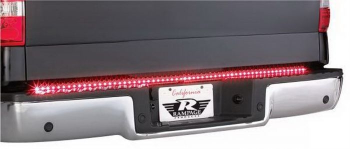 Rampage Universal 49 Led Tailgate Light Bar With Reverse Backup Light Function, Black, CLSG-960137 Rampage Universal 49 Led Tailgate Light Bar With Reverse Backup Light Function, Black, CLSG-960137