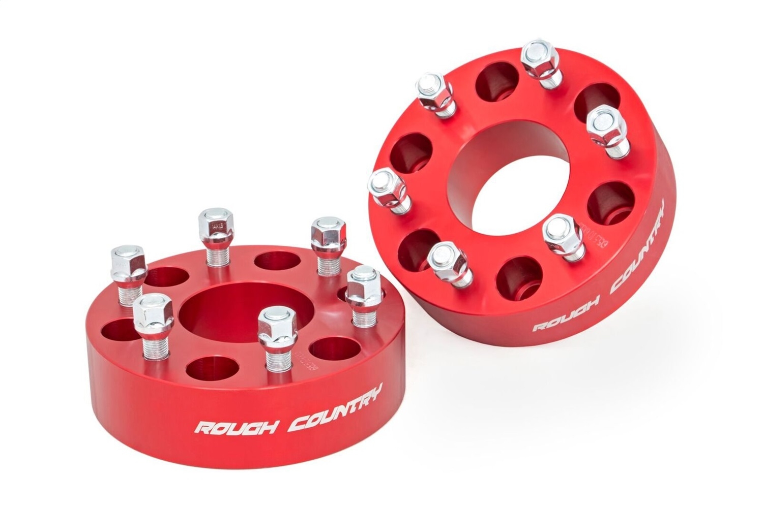 Rough Country 2-Inch Gm Wheel Spacers (Pair, Red), DHTP-1101RED Rough Country 2-Inch Gm Wheel Spacers (Pair, Red), DHTP-1101RED