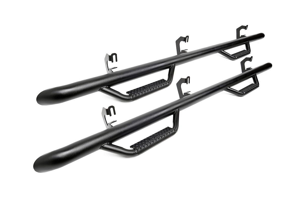 Rough Country Dodge Wheel To Wheel Nerf Steps (15.5-18 Ram 1500 Crew Cab | 5' 7 Rough Country Dodge Wheel To Wheel Nerf Steps (15.5-18 Ram 1500 Crew Cab | 5' 7