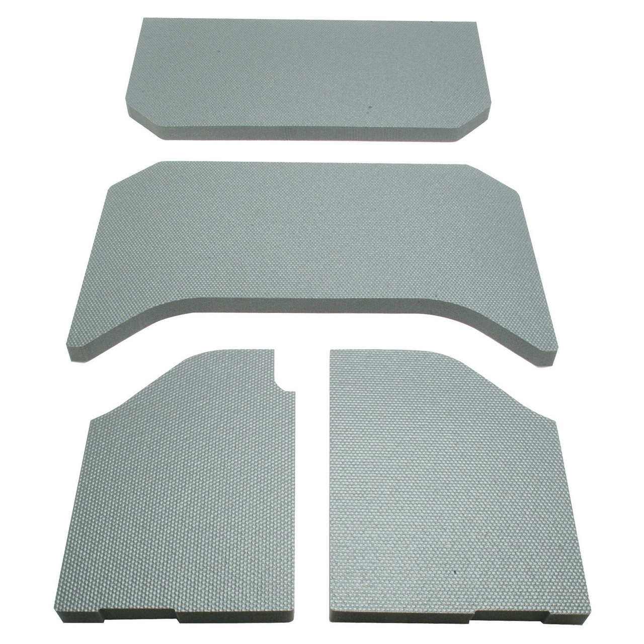 Boom Mat Original Finish Headliner, Gray (4-Pieces) For 2007-2010 Jeep Wrangler Jk 4-Door | 07-10 Boom Mat Original Finish Headliner, Gray (4-Pieces) For 2007-2010 Jeep Wrangler Jk 4-Door | 07-10