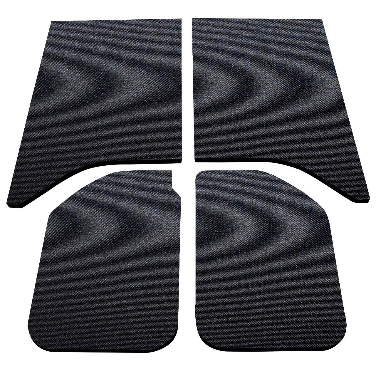 Boom Mat Original Finish Headliner, Black (4-Pieces) For 2011-2018 Jeep Wrangler Jk 2-Door | 11-18 Boom Mat Original Finish Headliner, Black (4-Pieces) For 2011-2018 Jeep Wrangler Jk 2-Door | 11-18