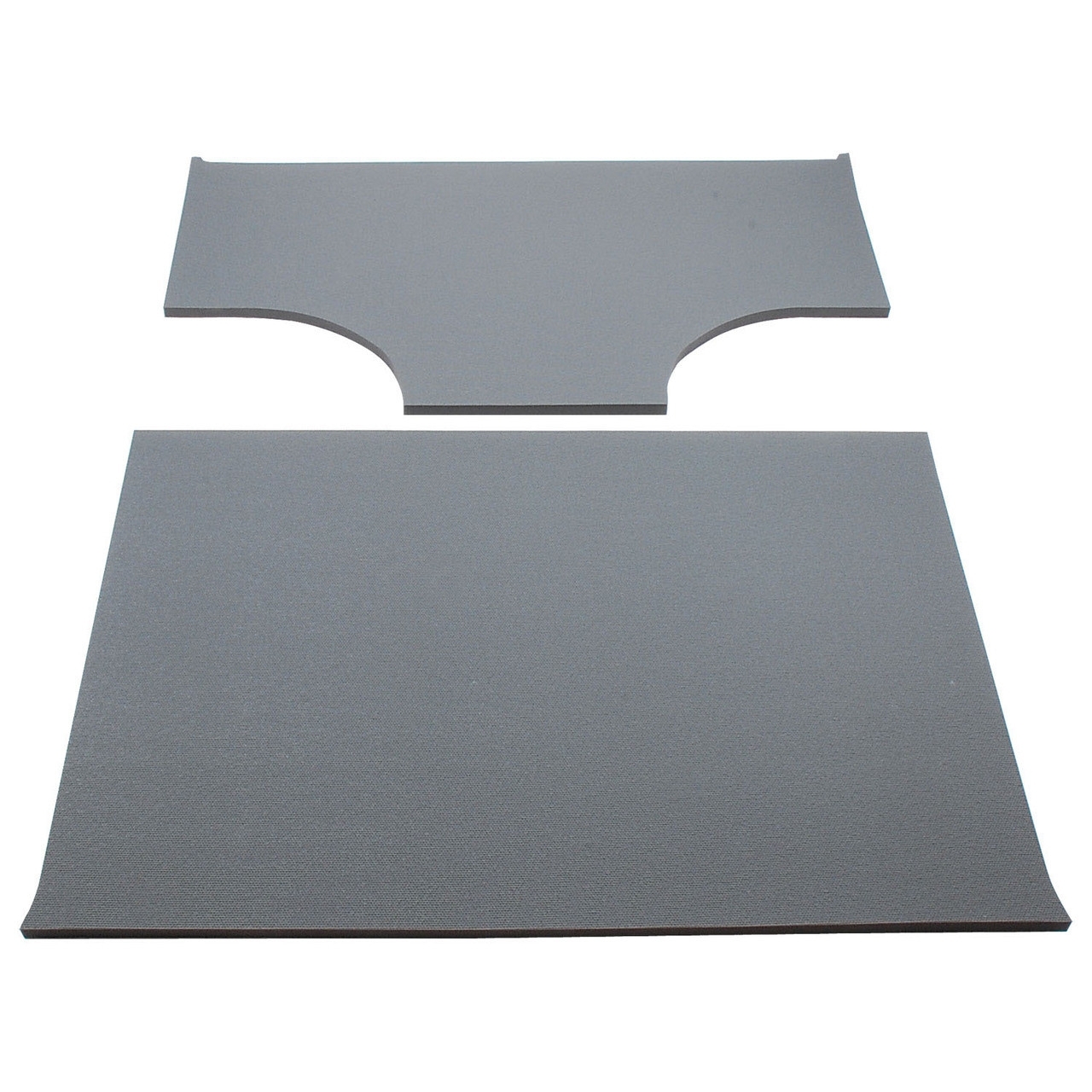 Boom Mat Original Finish Headliner With Speaker Pods, Gray (2-Pieces) For 2003-2006 Jeep Wrangler Boom Mat Original Finish Headliner With Speaker Pods, Gray (2-Pieces) For 2003-2006 Jeep Wrangler